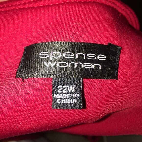 Spense Woman Plus Size Red Dress 22W - Picture 9 of 12